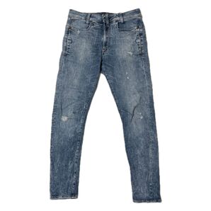 G-STAR RAW ジースターロウ デニム 3D スーパースリム ダメージ加工 W28 L32