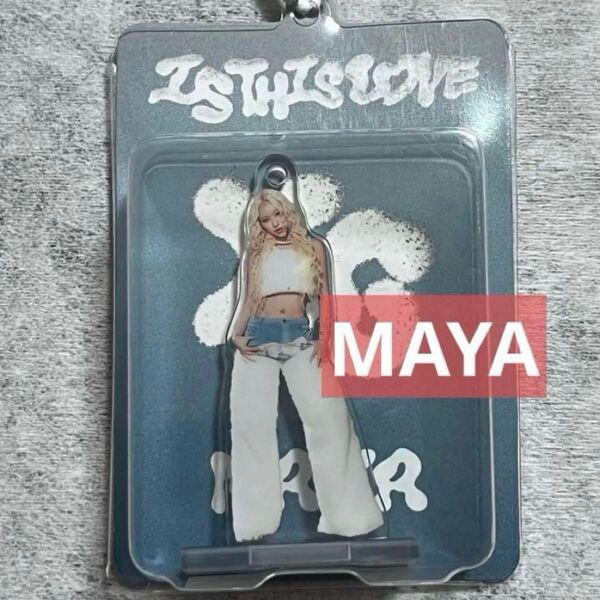 XG ブリスター アクリルチャーム アクスタIS THIS LOVE マヤ MAYA