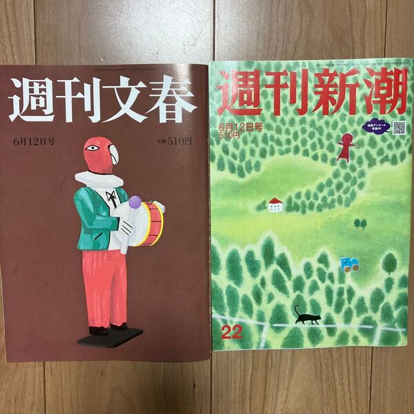 週刊文春 週刊新潮 6月12日号セット