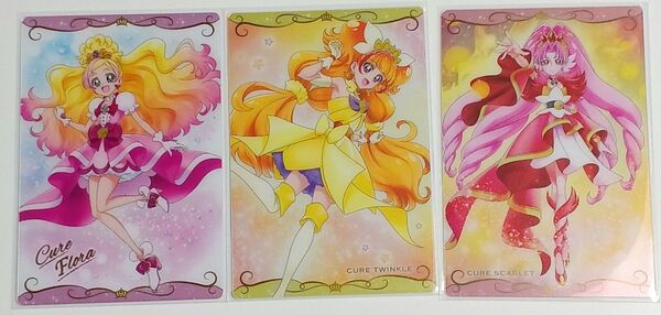 Go!プリンセスプリキュア ウエハース カード キュアフローラ トゥインクル スカーレット