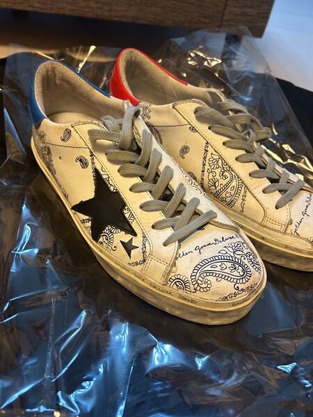 GOLDEN GOOSE DELUXE BRAND スニーカー ペイズリー柄 43