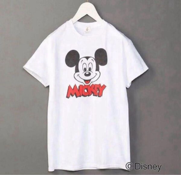 ミッキーマウス Tシャツ ホワイト roku新宿