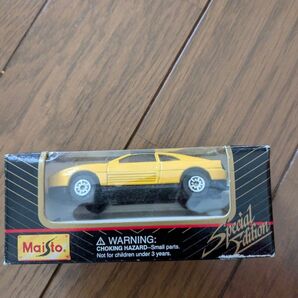 Maisto ミニカー スペシャルエディション 黄色 フェラーリ