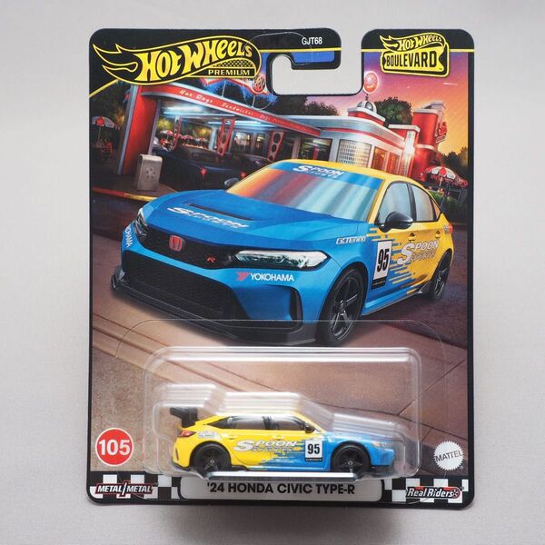 ホットウィール Hot wheels ’24 HONDA CIVIC TYPE-R SPOON スプーン シビック