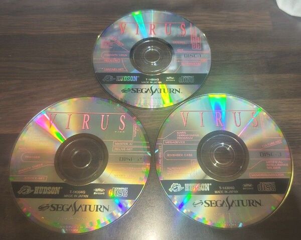 SS VIRUS ウィルス セガサターン ディスクのみ