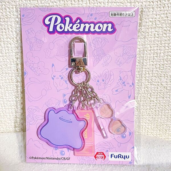 ポケモン メタモン バッグチャーム アクリルキーホルダー ナムコ限定 namco