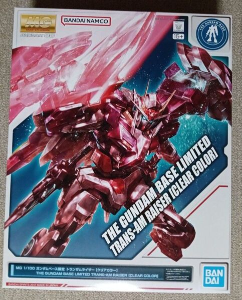 MG 1/100 ガンダムベース限定 トランザムライザー (クリアカラー)