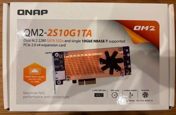 QNAP QM2-2S10G1TA 拡張カード