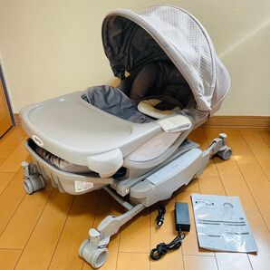 【新品同様品】アップリカ ユラリズム オート プレミアム 電動ハイローチェア