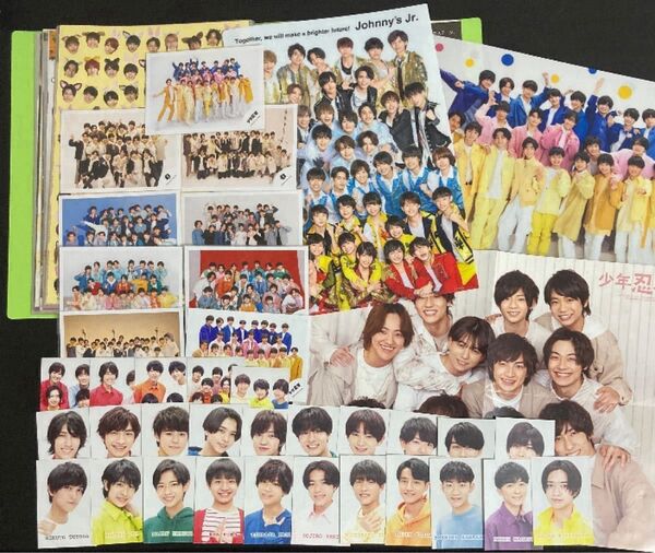 少年忍者 集合 公式写真 雑誌切り抜き クリアーファイル デタカ ポスターセット