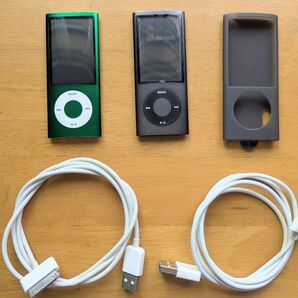 iPod Nano 第5世代 8GB 緑 黒 2個セット ジャンク品