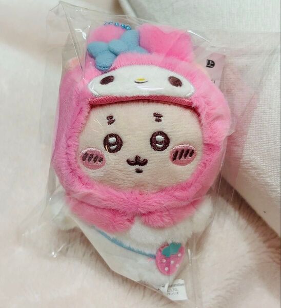 ちいかわ サンリオ 古本屋 カニちゃん マイメロ コラボ マスコットホルダー