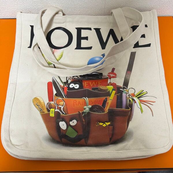 展示会配布品 LOEWE CRAFTED WORLD ノベルティ トートバッグ