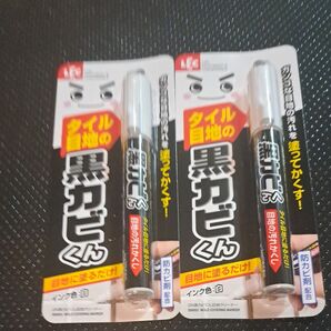 レック 黒カビくん目地クリーナー 白 2個セット