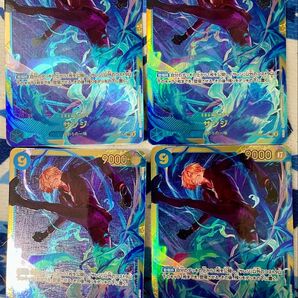 サンジ sec 4枚セット ワンピースカード
