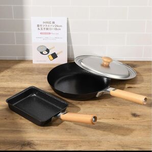 【新品未使用】ファイバーライン 鉄フライパンセット