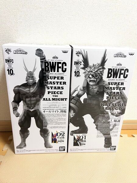 【2体セット】僕のヒーローアカデミア BWFC オールマイト 爆豪勝己 フィギュア