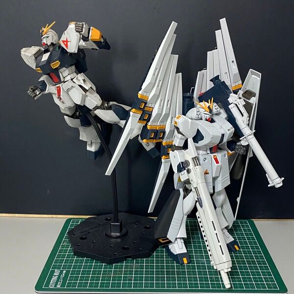 HGUC νガンダムHWSダブルフィンファンネル装備 最終決戦イメージ素体セット