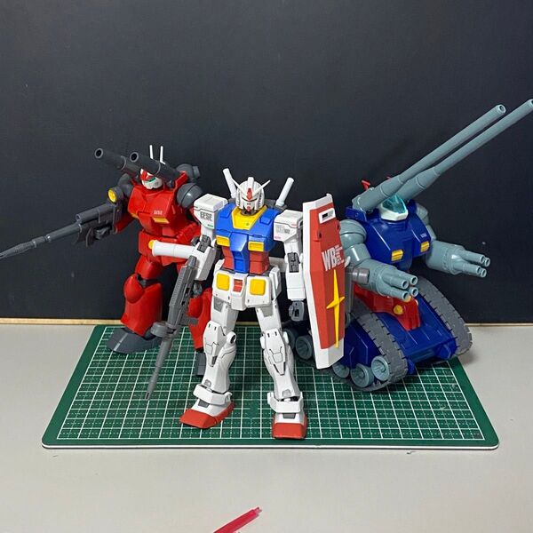 HG RX78-2(ジオリジン) ガンキャノン(リバイブ) ガンダンク