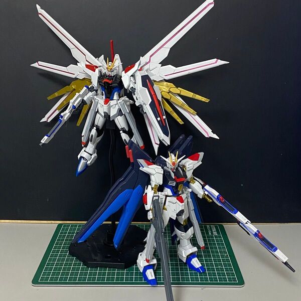 HG マイティライジングフリーダムガンダム ストライクフリーダムガンダム弐式