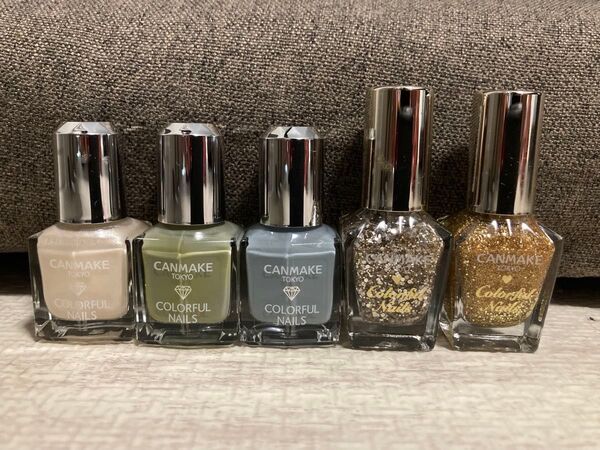 CANMAKEキャンメイク ネイル5本セット