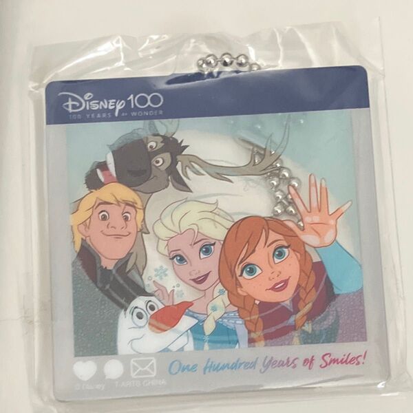 ディズニー100周年 アナ雪 ガチャガチャ アクリルキーホルダー アクリルチャーム
