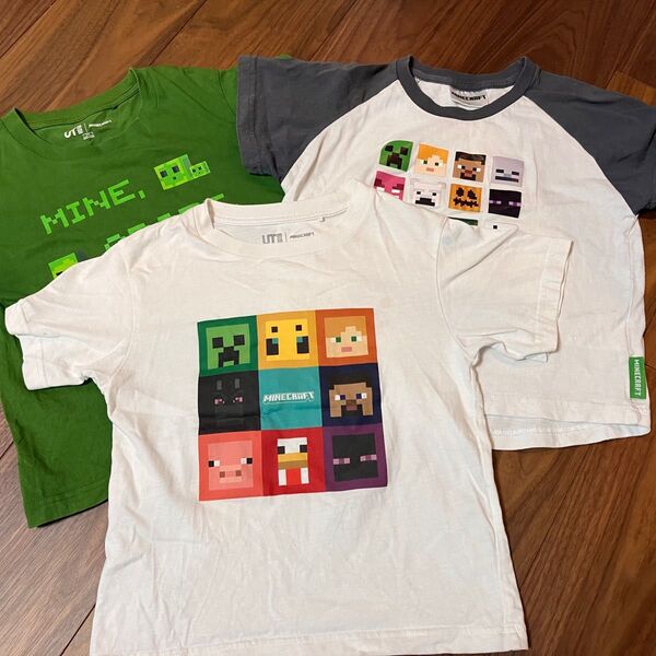 マイクラ Tシャツ 110 3枚セット