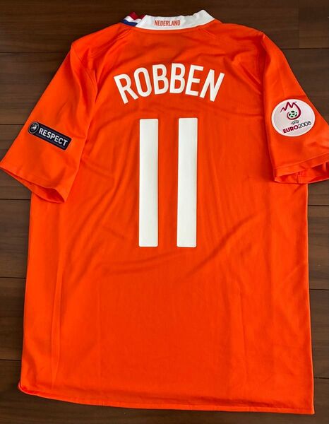 サッカーオランダ代表 ロッベン 2008モデルユニフォーム