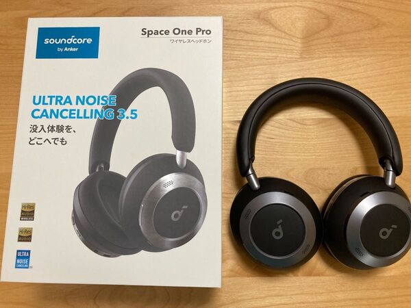 soundcore Space One Pro ワイヤレスヘッドホン