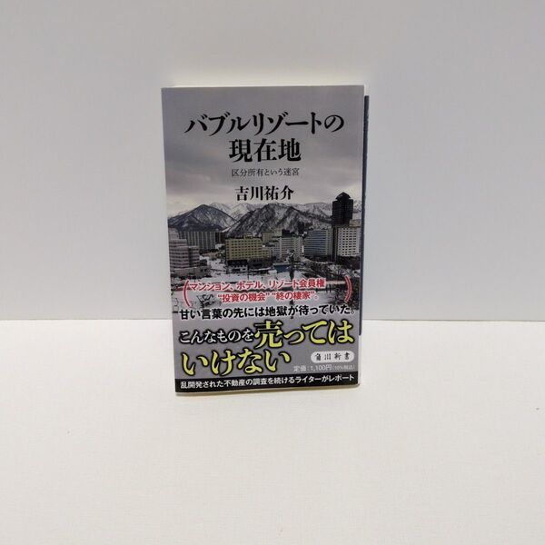 バブルリゾートの現在地 区分所有という迷宮 (角川新書 K-478) 吉川祐介/〔著〕