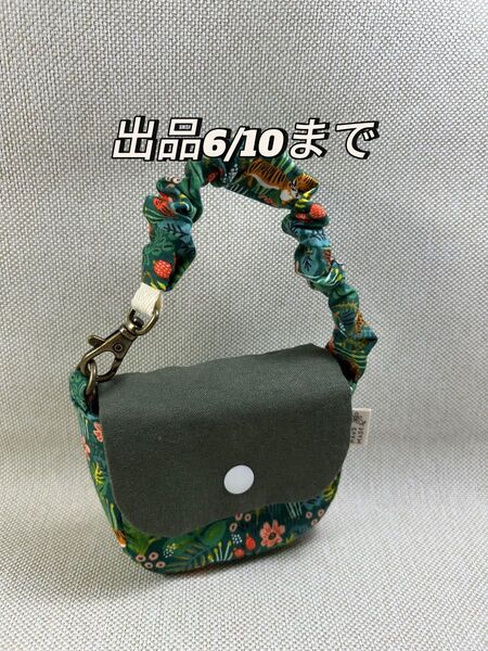 ミニポーチ ハンドメイドポーチ RIFLEPAPER ポーチ マルチポーチ 持ち手付きポーチ