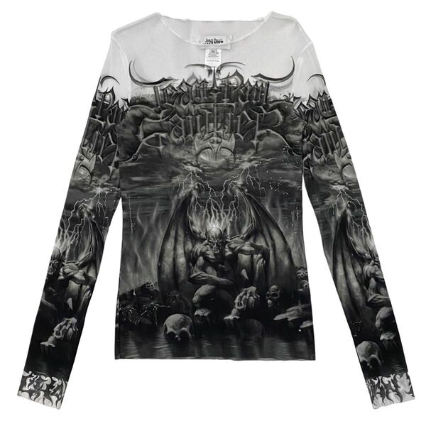 Jean Paul GAULTIER ジャン ポール ゴルチエ デビル パワーネット トップス Tシャツ ゴルチェ ゴルティエ