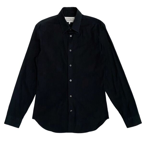 Maison Margiela メゾン マルジェラ 変形デザイン レギュラーカラー シェル ボタン シャツ SHIRT トップス