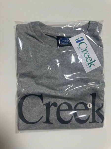Creek ロングTシャツ Lサイズ グレー 未使用 ロンT 長袖