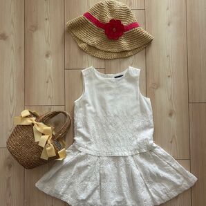 baby gap 白のワンピース