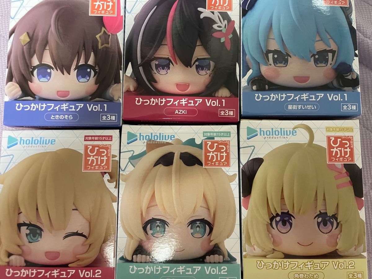 ホロライブ ひっかけフィギュアvol 1 vol 2 全6種セット｜Yahoo