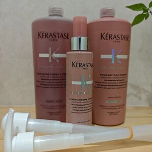 まとまりのないカラーヘアの為の、入り口から出口までとことんケアセット