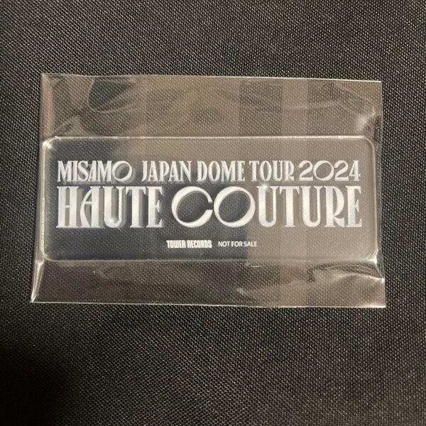 MISAMO HAUTE COUTURE タワレコ特典 アクリルステッカー