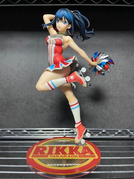 ■タイトル:宝多六花(たからだりっか) チアガールstyle SSSS.GRIDMAN 1/7 完成品 フィギュア キューズQ