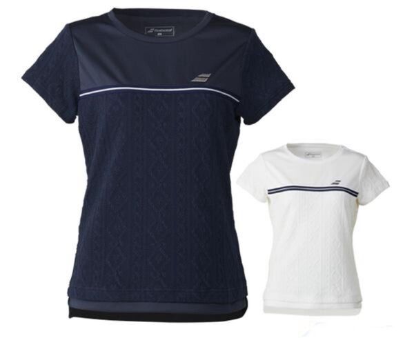 バボラ BabolaT テニスウェア レディース PURE ショートスリーブシャツ BWG5325