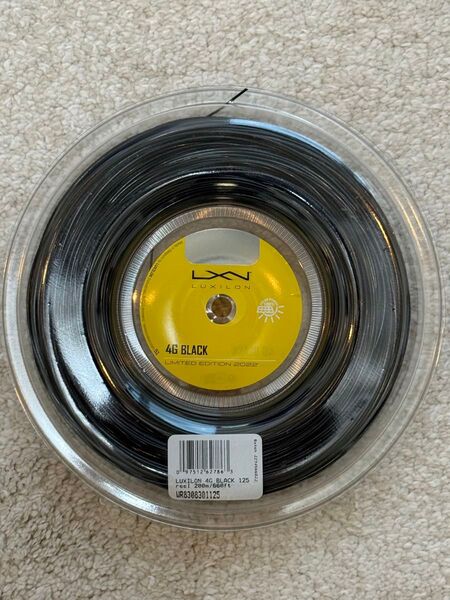 ルキシロン 4G 125 ブラック 200mロール LUXILON 4G BLACK 125 REEL