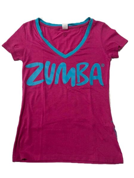 ZUMBA ズンバ フィットネス Tシャツ ピンク