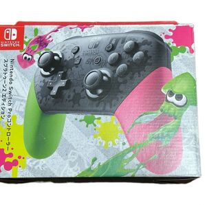 【美品】 任天堂 スイッチ Proコントローラー プロコン スプラトゥーン2エディション