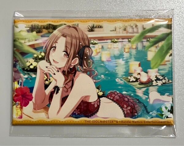くじ引き堂 アイドルマスター シャイニーカラーズ オンラインくじ ノクチル D賞 D-12 スクエア缶バッジ 市川雛菜 ◯新品◯