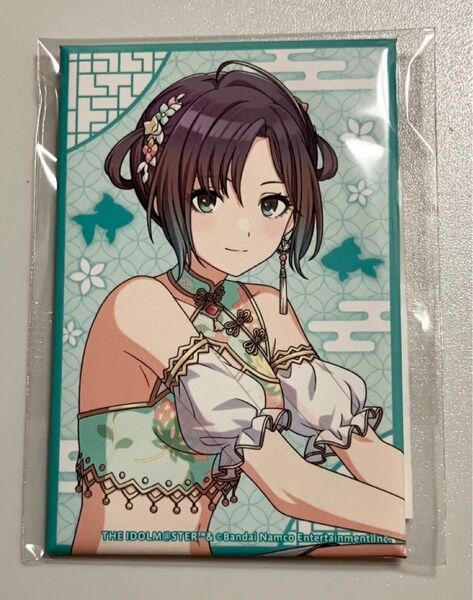 くじ引き堂 アイドルマスター シャイニーカラーズ オンラインくじ ノクチル D賞 スクエア缶バッジ 浅倉 透 ◯新品◯