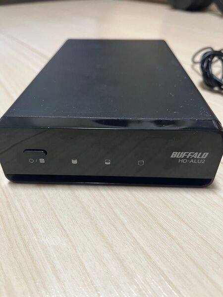 【動作確認済】残量メーター搭載 テレビ用ハードディスク2TB HD-AL2.0TU2 BUFFALO