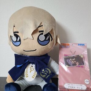 名探偵コナン 降谷零 ぬいぐるみ アクリルキーホルダー 2個セット