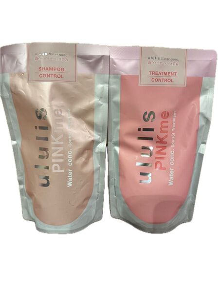 《ウルリス》ピンクミー ウォーターコンク コントロール シャンプー&トリートメント 各280mL 詰替え用