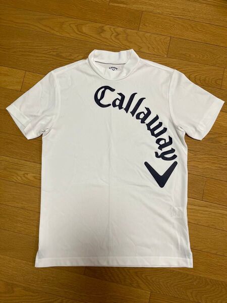 【美品】キャロウェイ callaway 半袖モックネックシャツ ゴルフウェア H23134117メンズ M