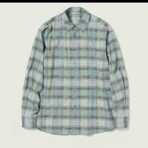 AURALEE SUPER LIGHT WOOL CHECK SHIRT 4